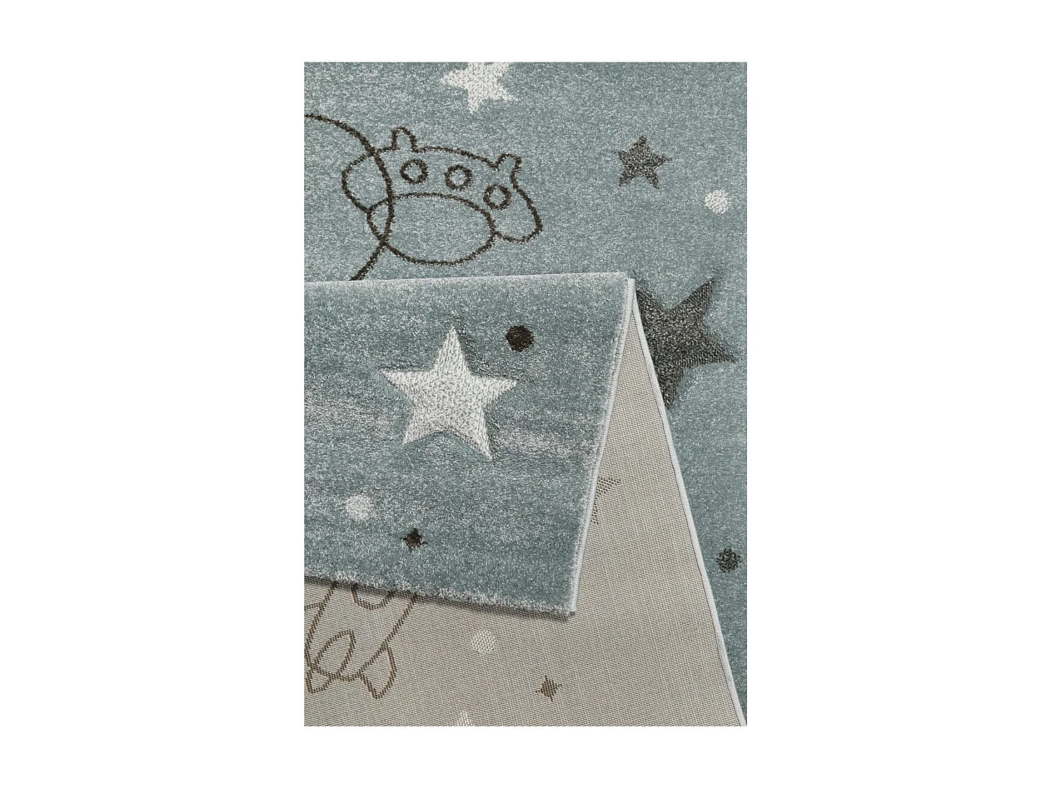 Tapis pour chambre enfant Yoda Esprit Home Rectangulaire Enfant Tissé