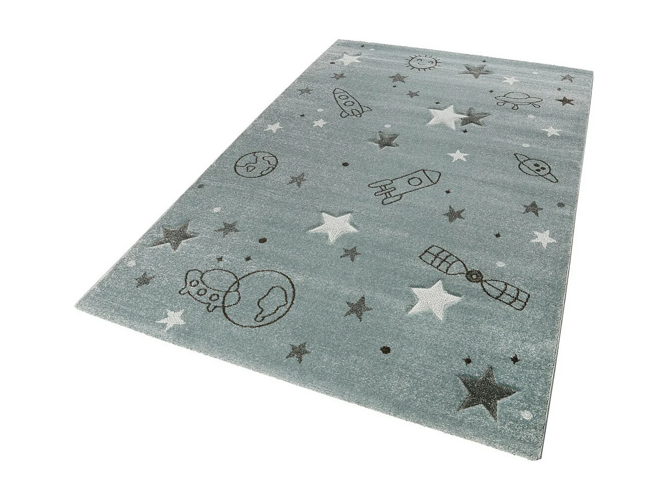 Tapis pour chambre enfant Yoda Esprit Home Rectangulaire Enfant Tissé