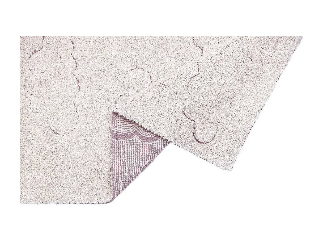 Tapis lavable en machine recyclé enfant Cloud Lorena Canals Rectangulaire Enfant Fait main