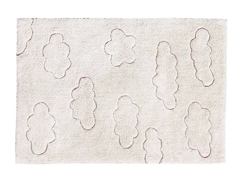 Tapis lavable en machine recyclé enfant Cloud Lorena Canals Rectangulaire Enfant Fait main