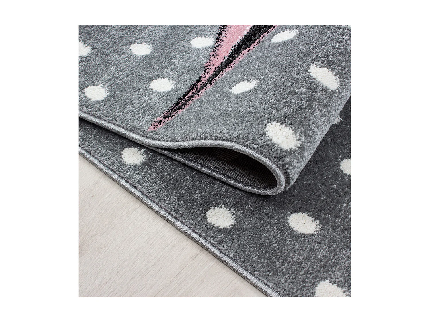 Tapis rectangle pour chambre de bébé licorne Willis Rectangulaire Enfant Mécanique