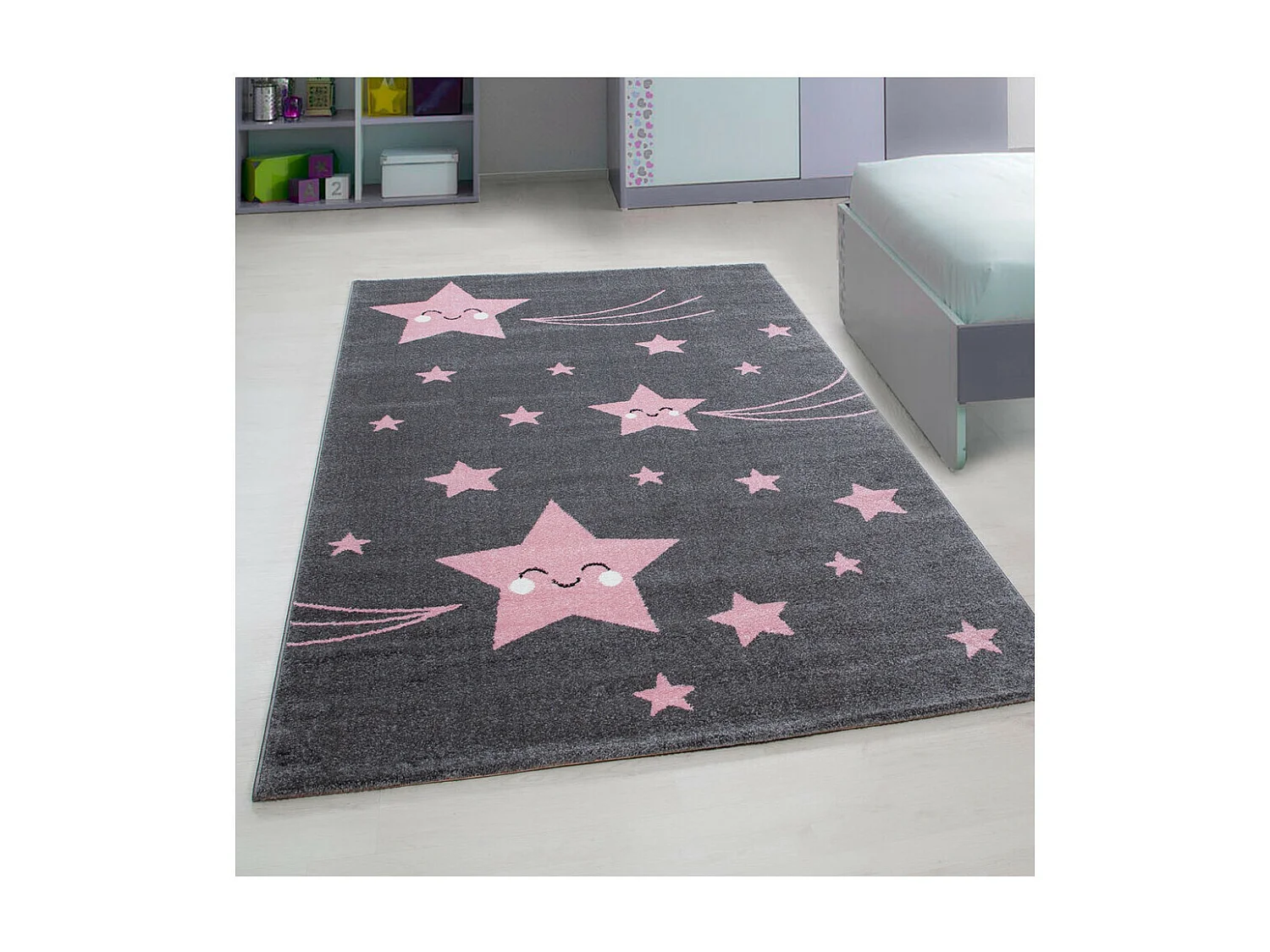 Tapis pour enfant rectangle Suzy Rectangulaire Enfant Mécanique