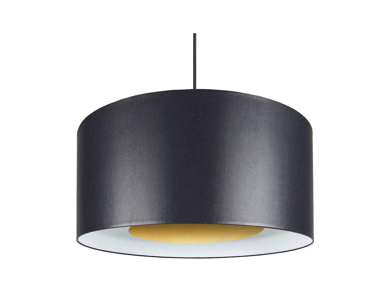Suspension TOSEL ,tissu,Noir ,H80xD35xP35 cm