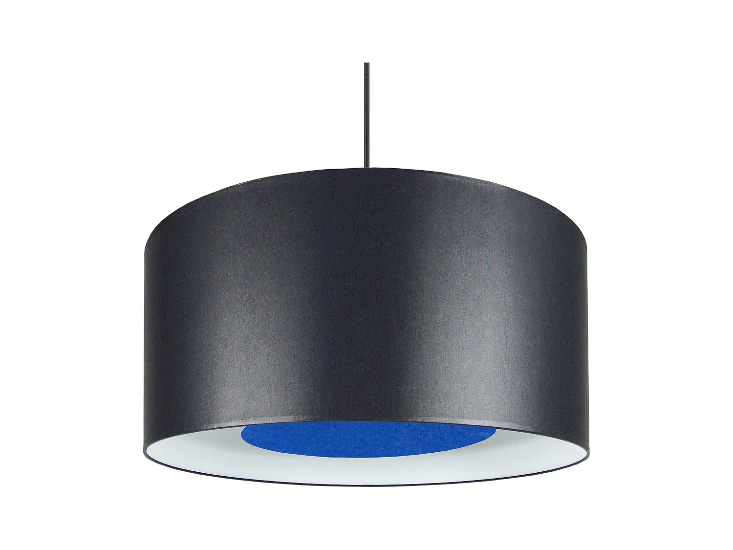 Suspension TOSEL ,tissu,Noir ,H 80xD35xP 35cm
