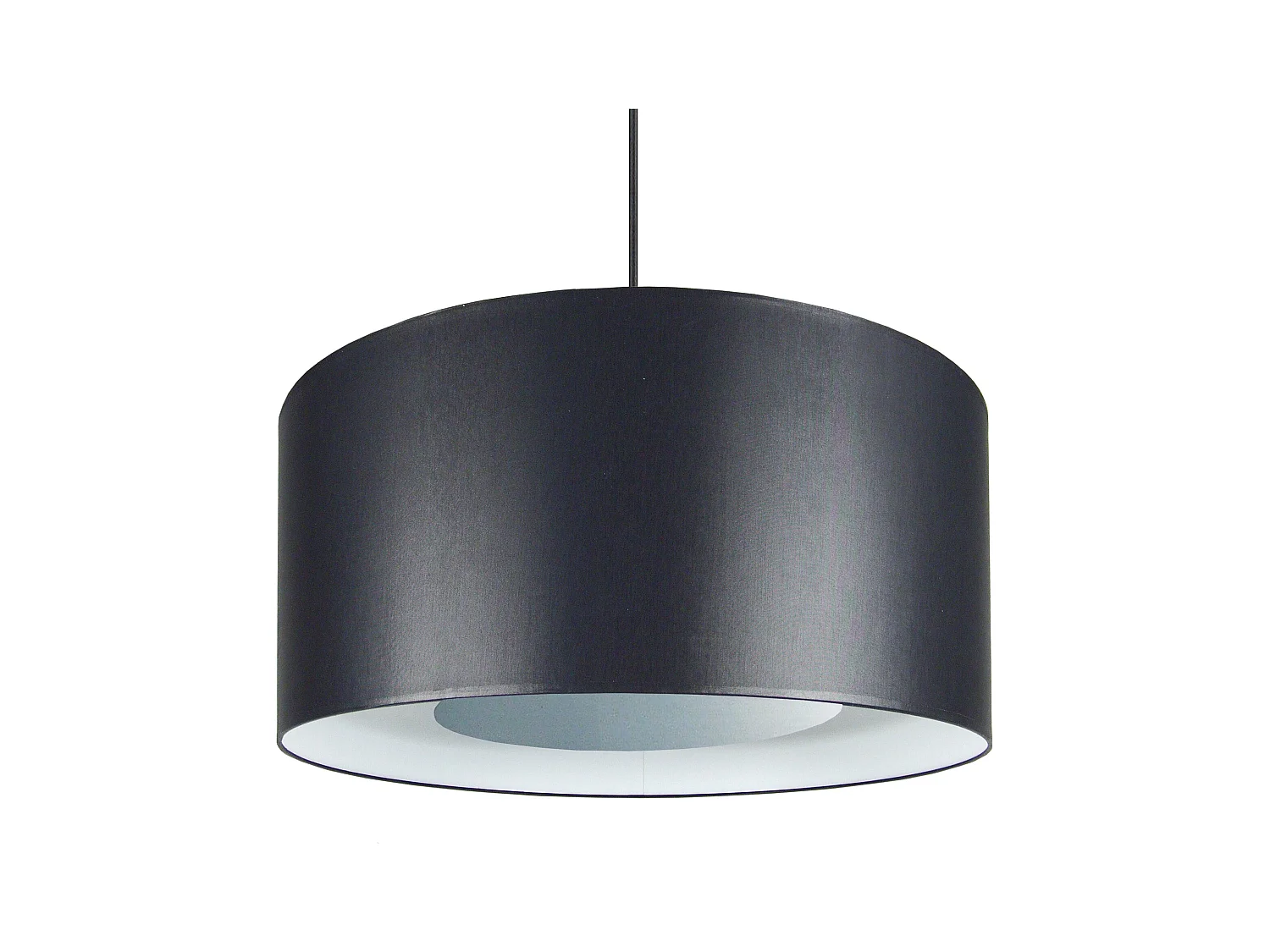 Suspension TOSEL ,tissu,Noir ,H80xD35xP35  cm