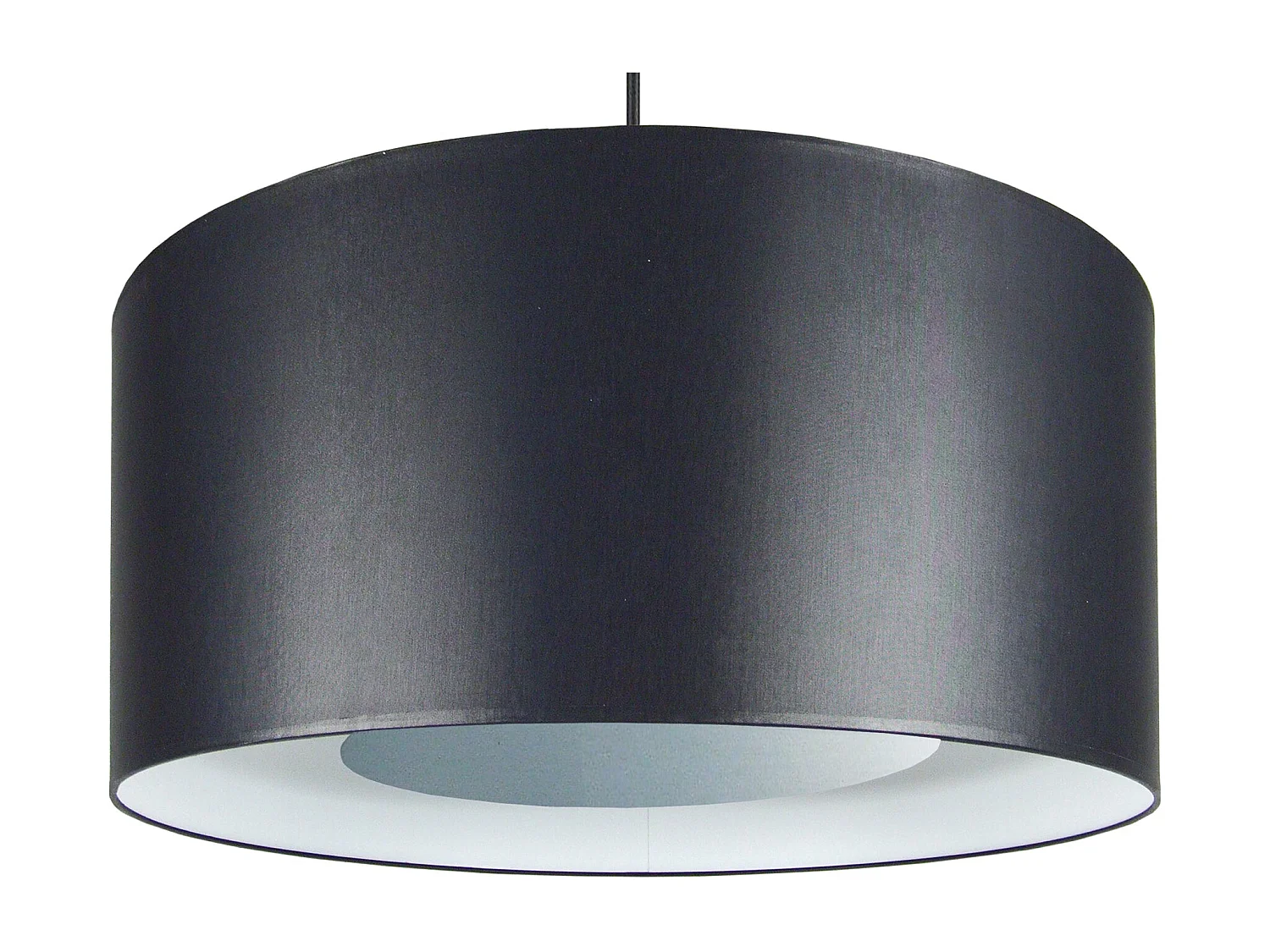 Suspension TOSEL ,tissu,Noir ,H80xD35xP35  cm