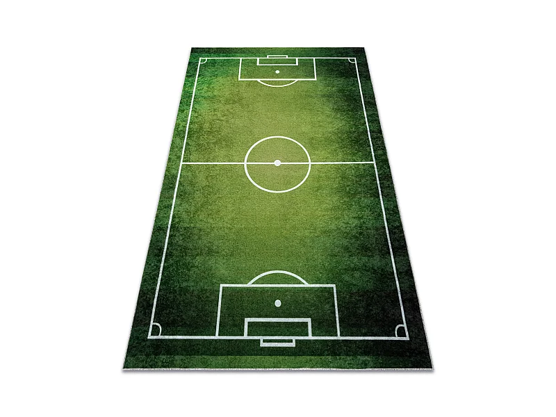 JUNIOR 51307.803 Fußballplatz, Fußball für Kinder Anti-Rutsch - gr� 80x150 cm