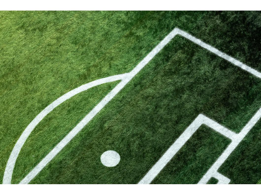 JUNIOR 51307.803 Tapete Campo de futebol, futebol para crianças antid 160x220 cm