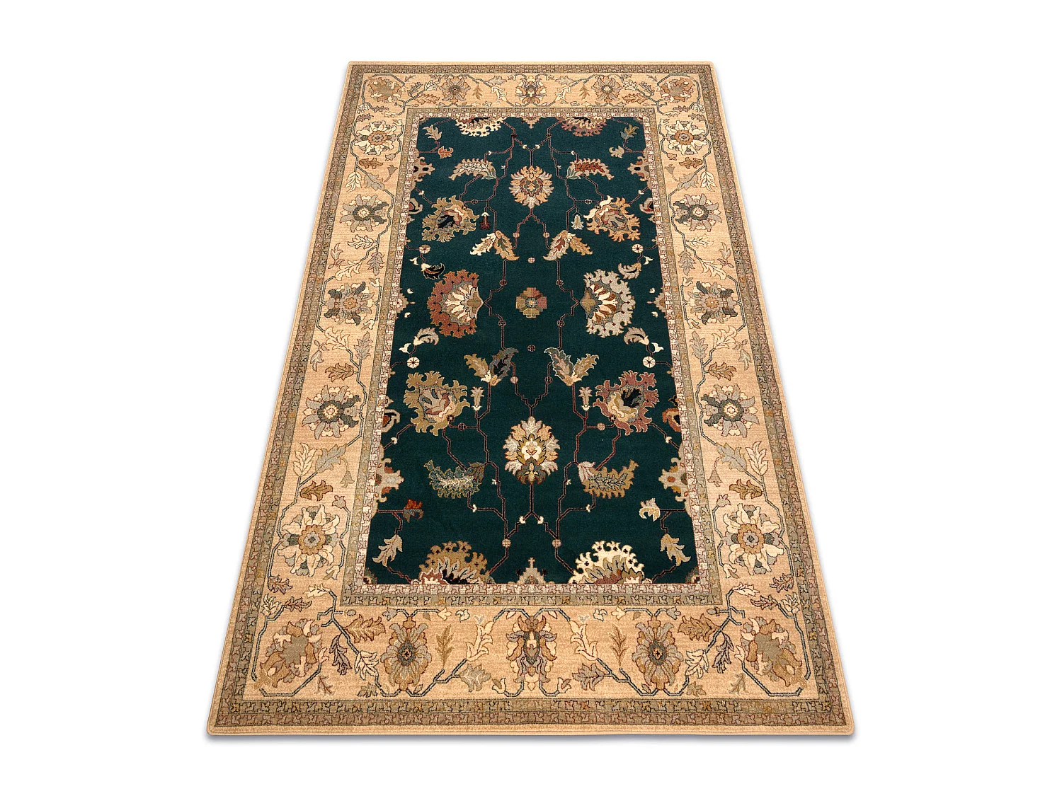 tapijt POLONIA Loare Frame smaragd 170x235 cm