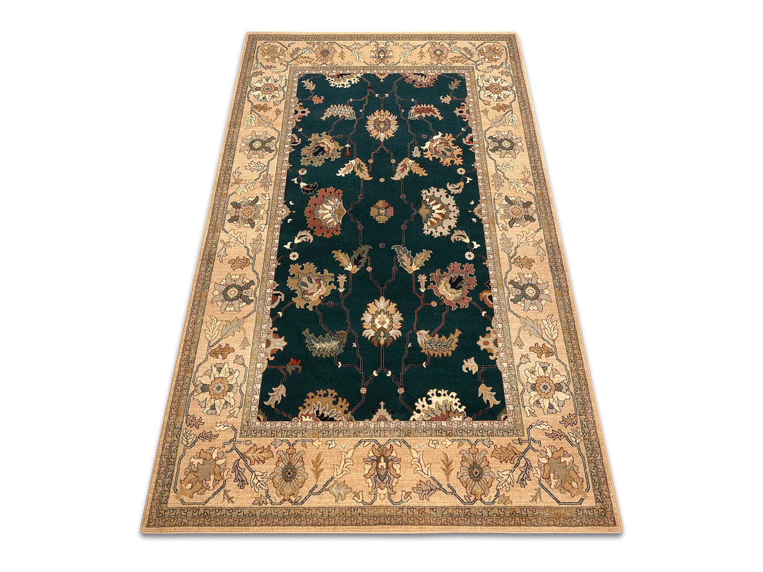 tapijt POLONIA Loare Frame smaragd 200x300 cm
