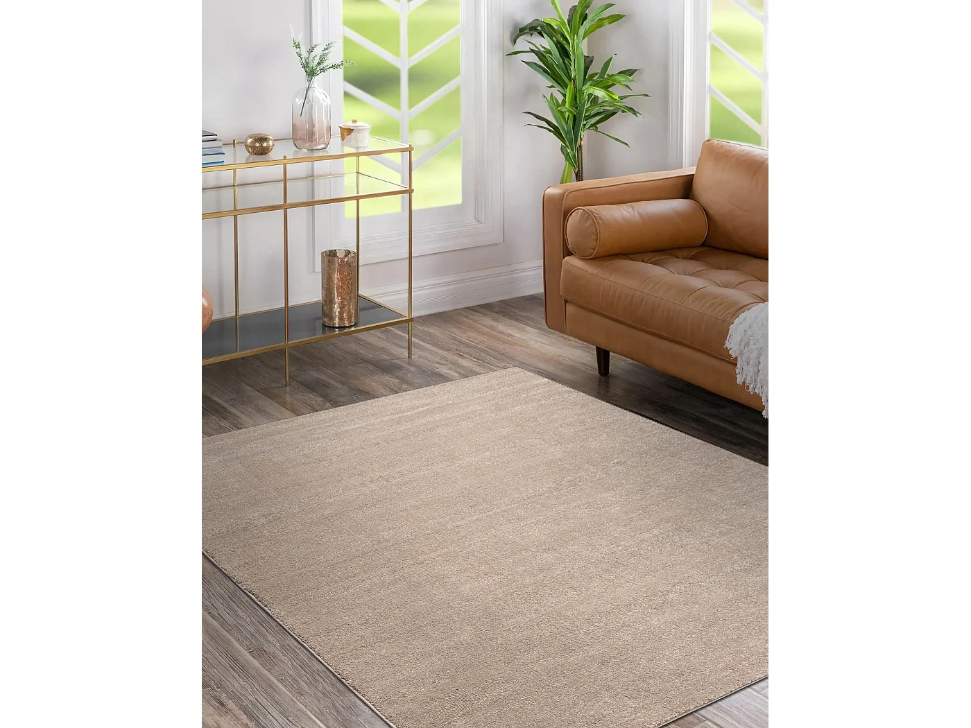 Tapete SOFTY Uma cor bege 280x370 cm