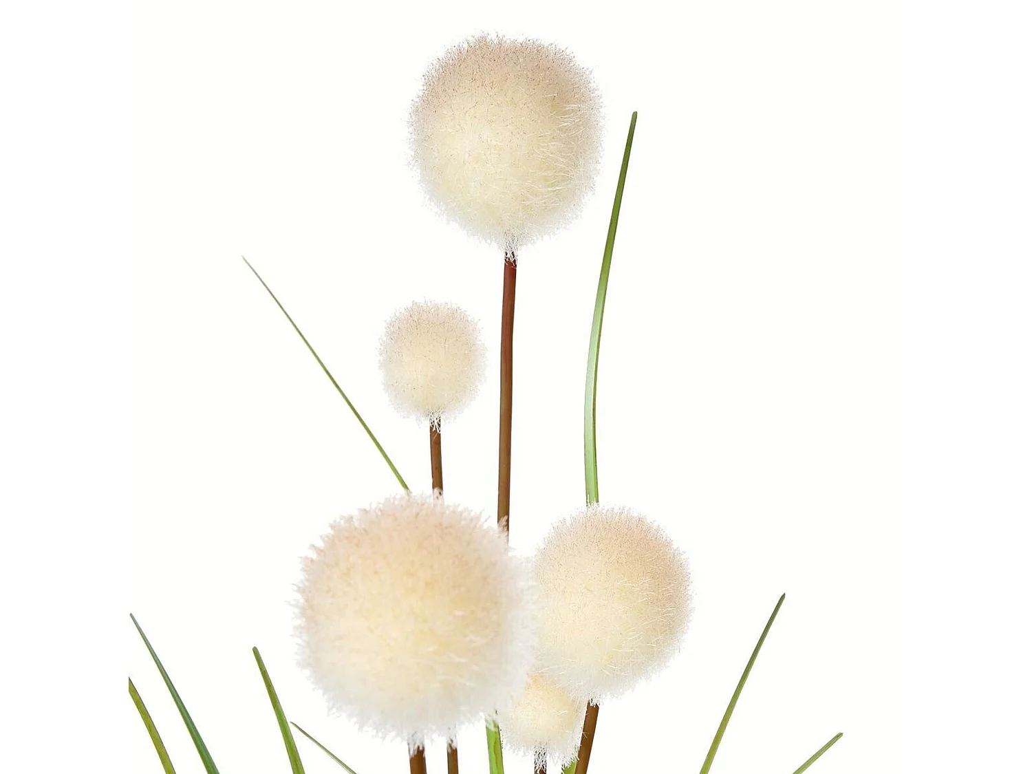 Fleur Artificielle "Roseau" 91cm Ivoire