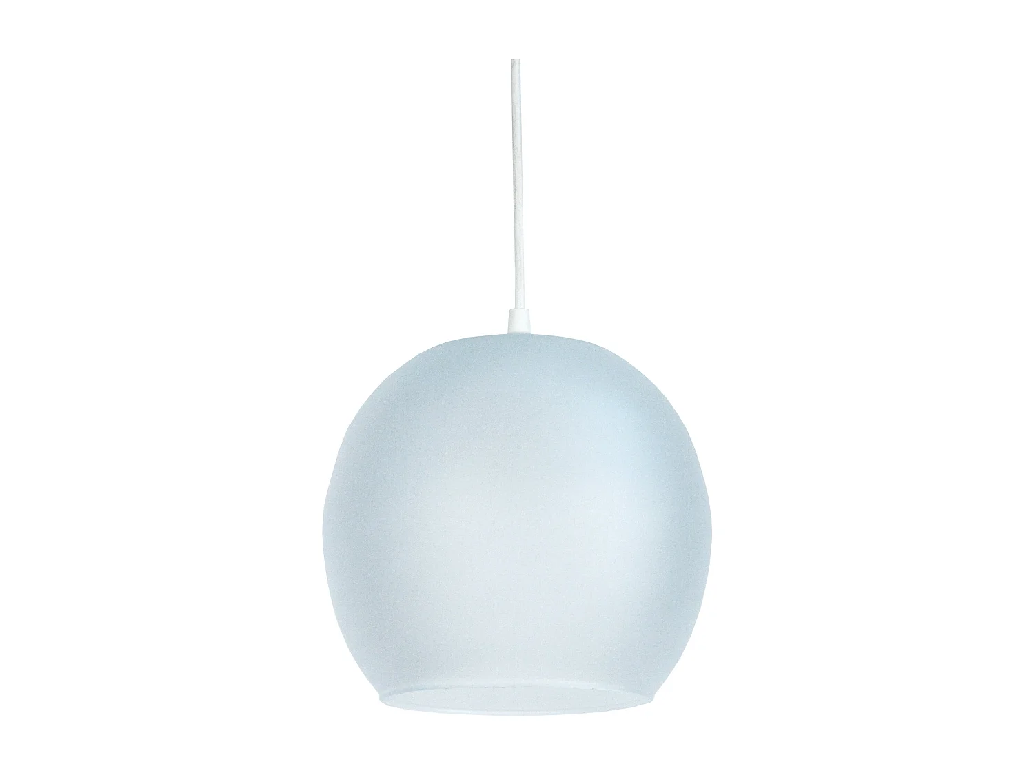 Suspension TOSEL ,verre,Gris ,H77xD 20xP20cm