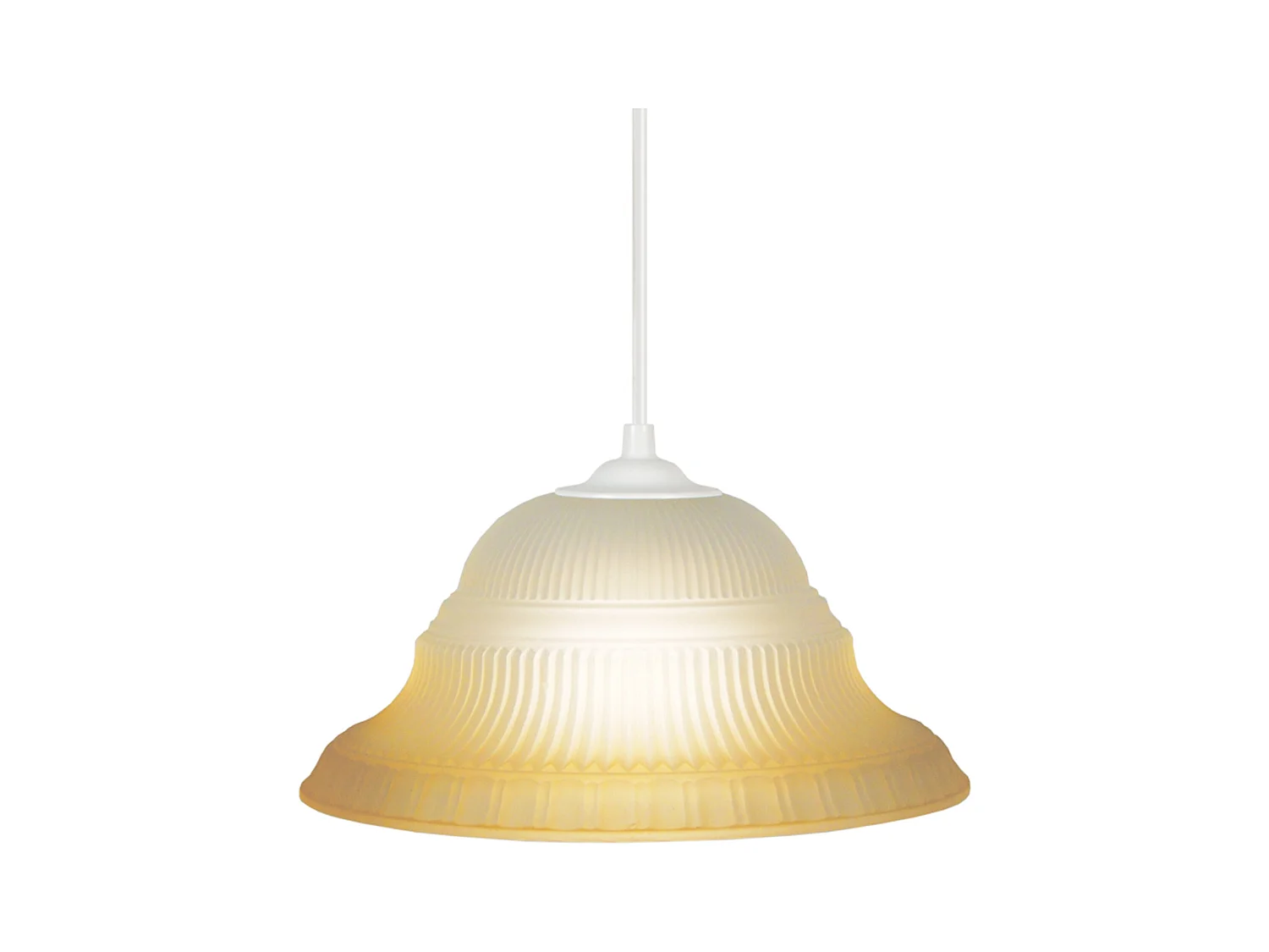 Suspensión  TOSEL ,vidrio,Gris ,A70xD23xP23cm
