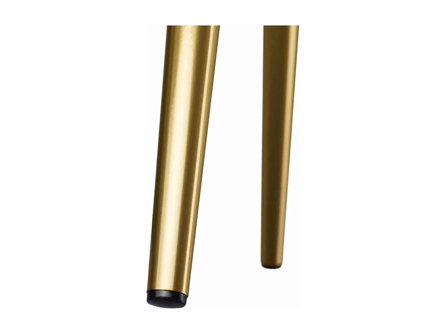 Lot de 4 chaises pieds doré siège de salon cuisine salle à manger design élégant velours vert 08_0000111