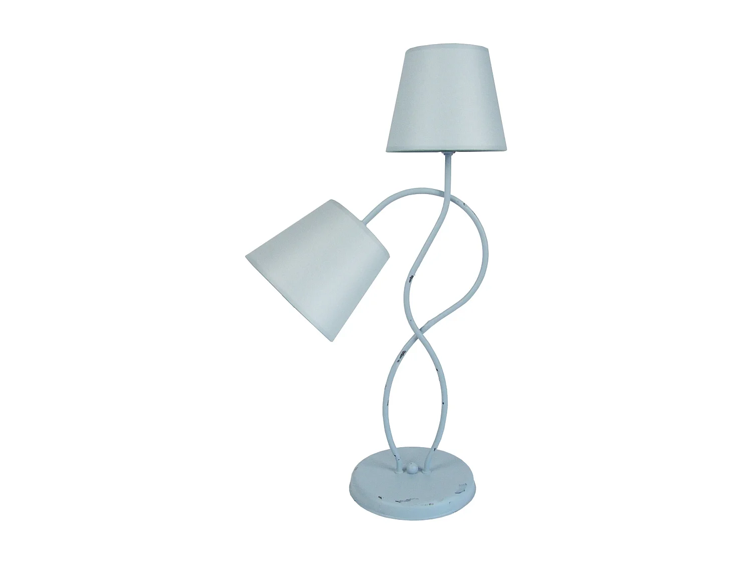 Lampe de Chevet TOSEL ,métal,Gris ,H65xD40xP40cm