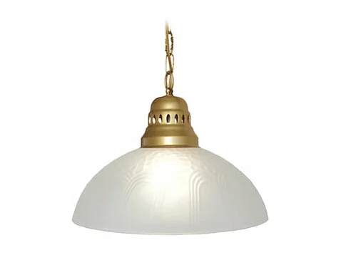 Suspensão TOSEL  CARLOT 3 vidro cúpula cetim D40 x  H70  cm