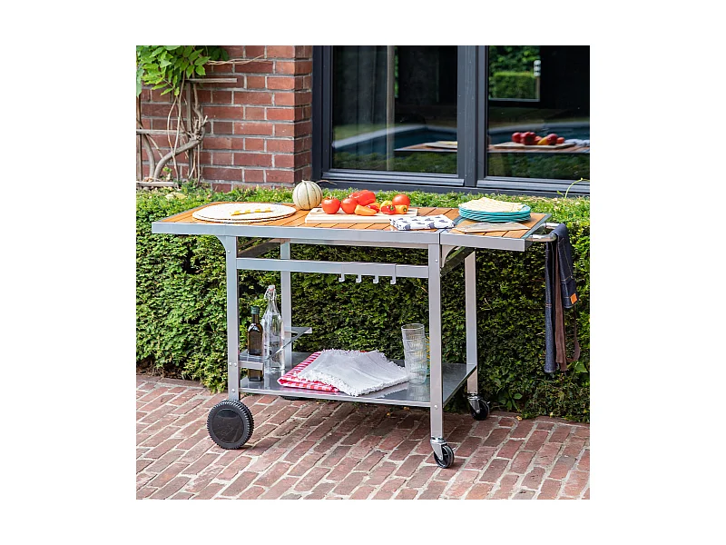 Dressoir voor houten en metalen bakplaat GRANDI XL