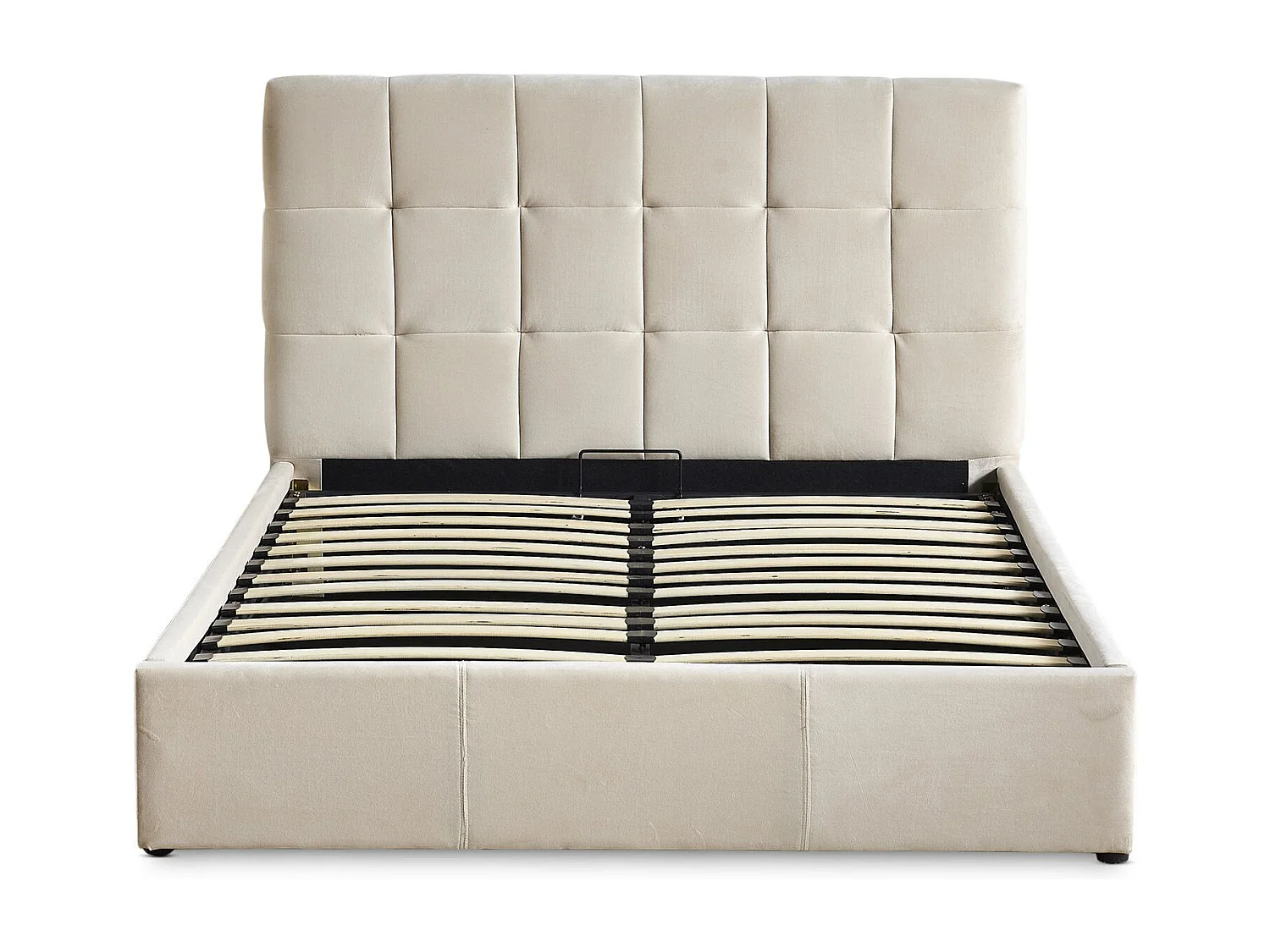 Lit Adulte Sommier Relevable "Birma" 140x190cm Beige