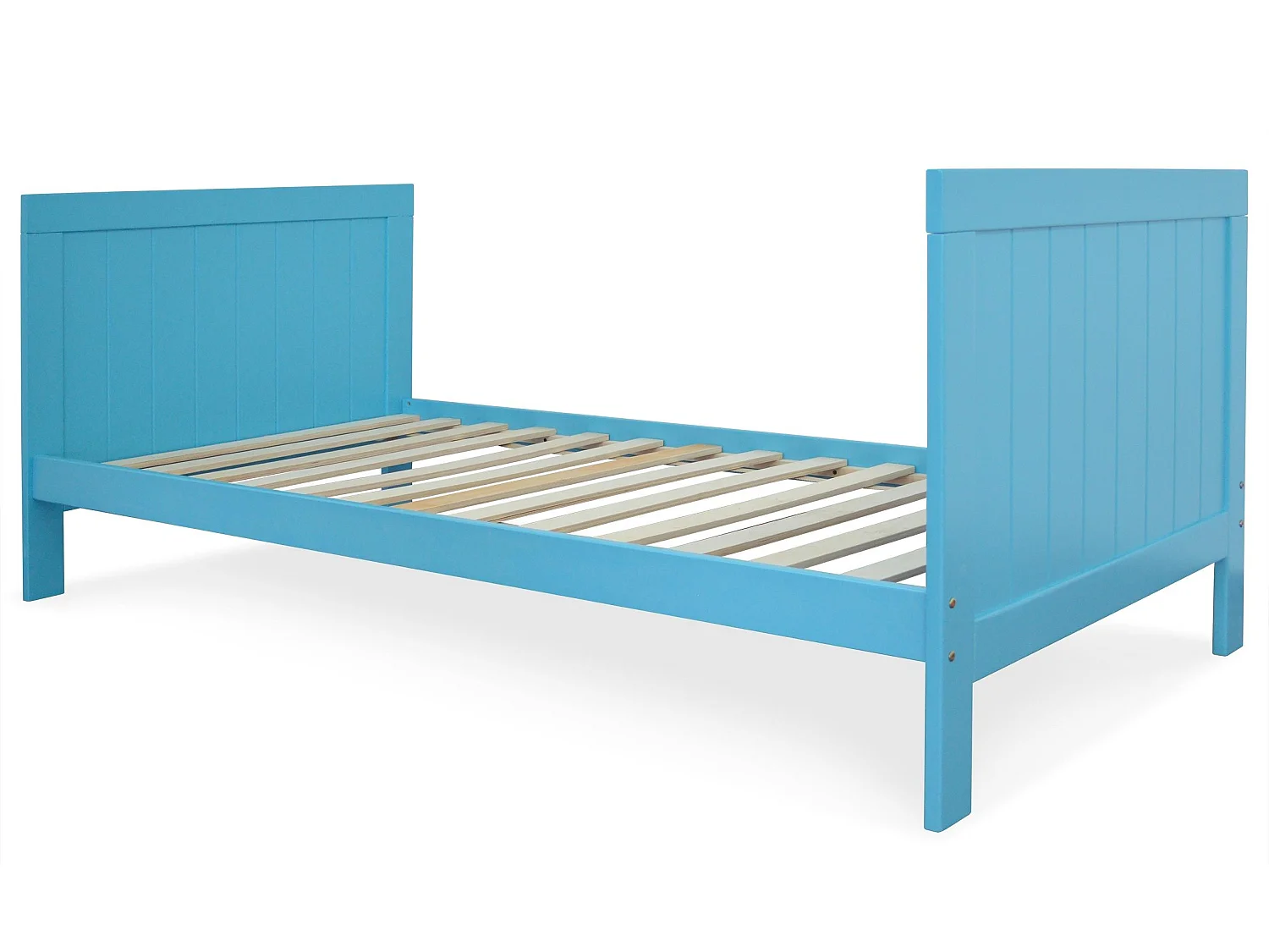 Lit Enfant Design en Bois "Fayre" 90x200cm Bleu