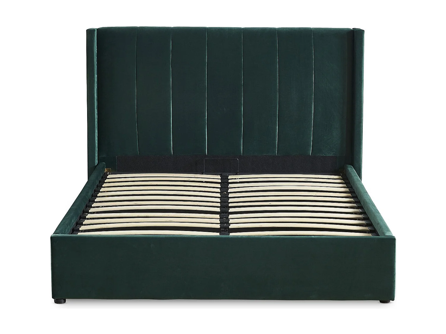 Lit Adulte Sommier Relevable "Fady" 140x190cm Vert