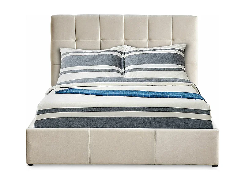 Lit Adulte Sommier Relevable "Birma" 180x200cm Beige