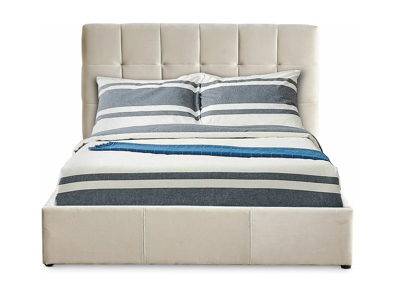 Lit Adulte Sommier Relevable "Birma" 180x200cm Beige