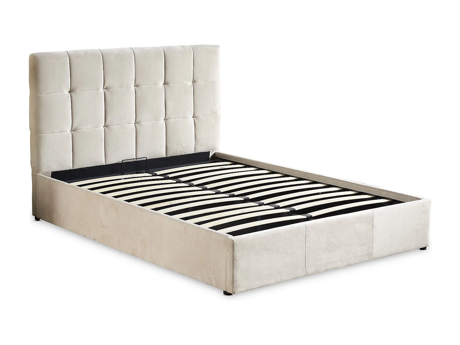 Lit Adulte Sommier Relevable "Birma" 180x200cm Beige