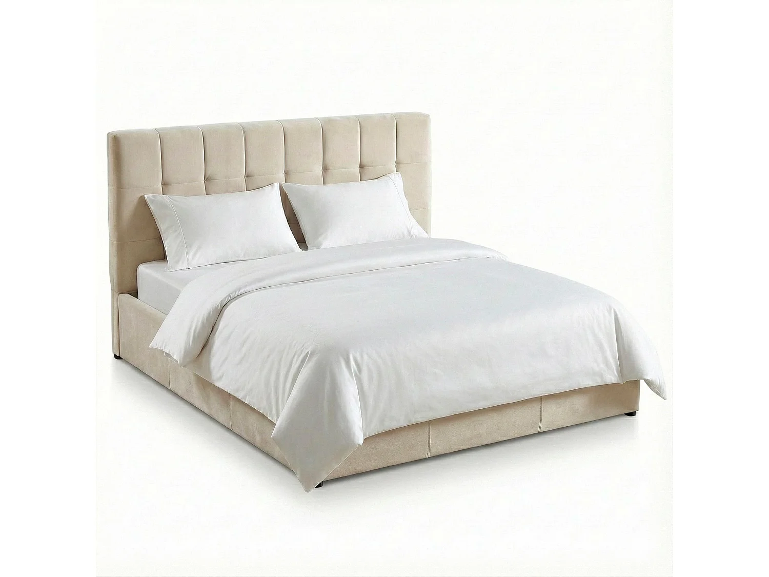 Lit Adulte Sommier Relevable "Birma" 180x200cm Beige