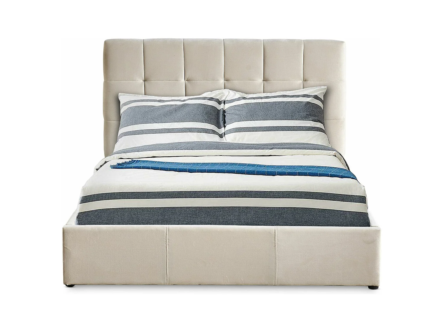 Lit Adulte Sommier Relevable "Birma" 160x200cm Beige