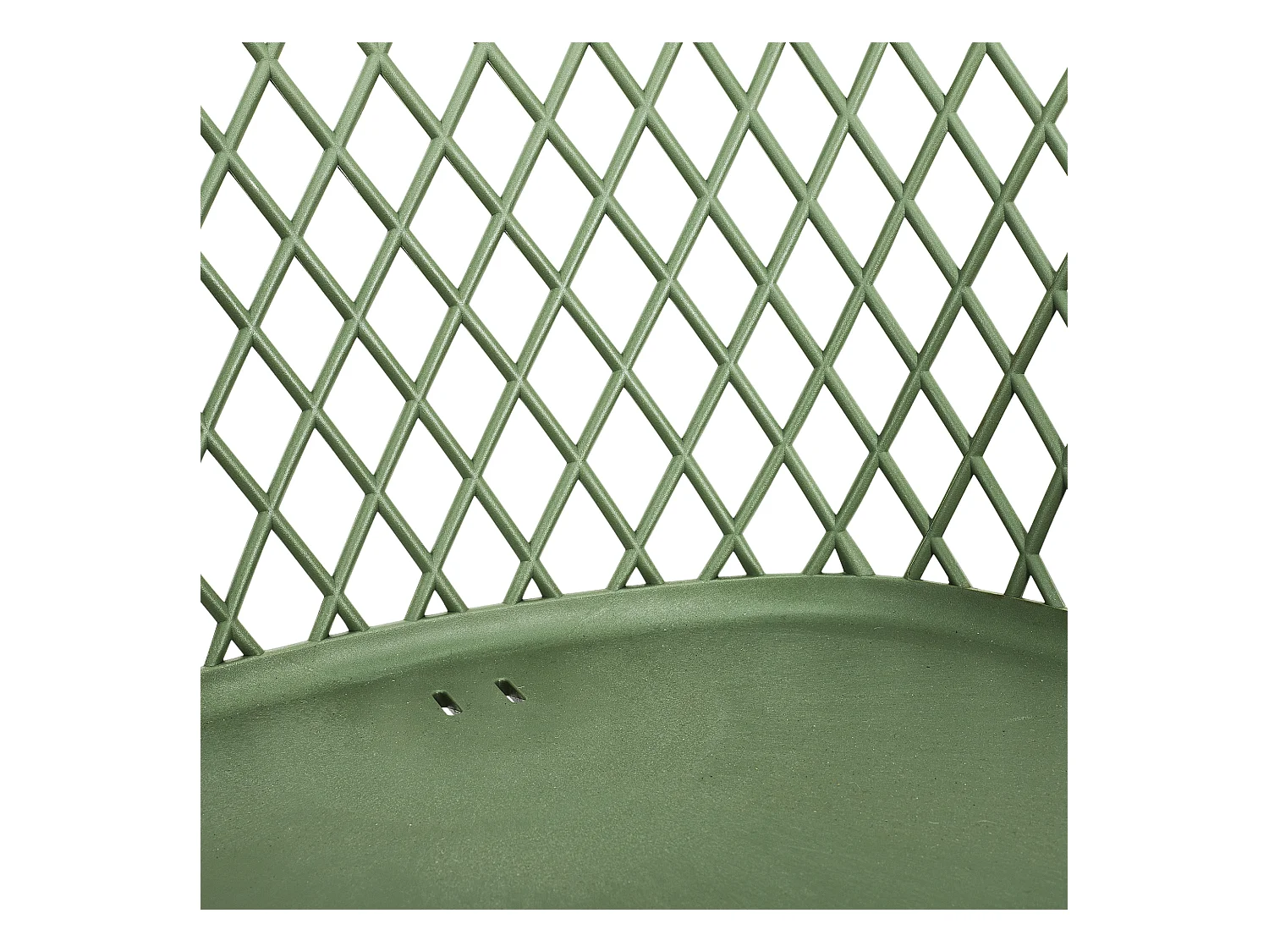 Fauteuil Exterieur Malaga Vert - Lot De 4 Vert
