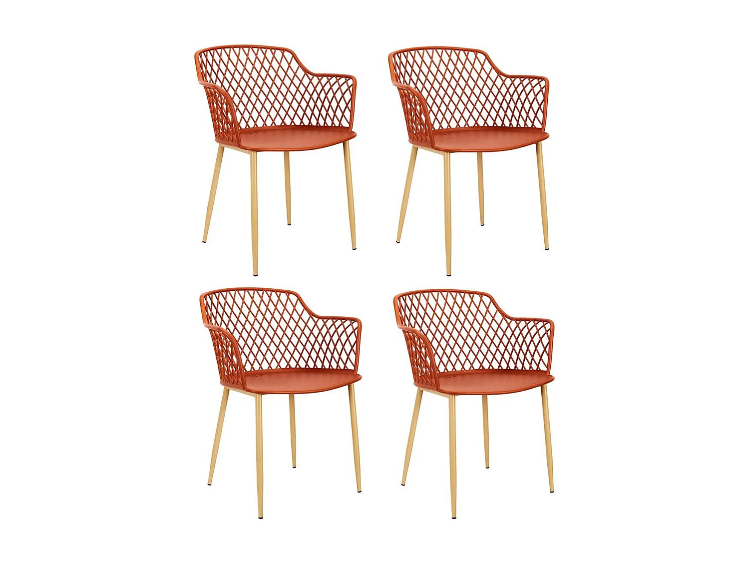 Fauteuil Exterieur Malaga Terracotta