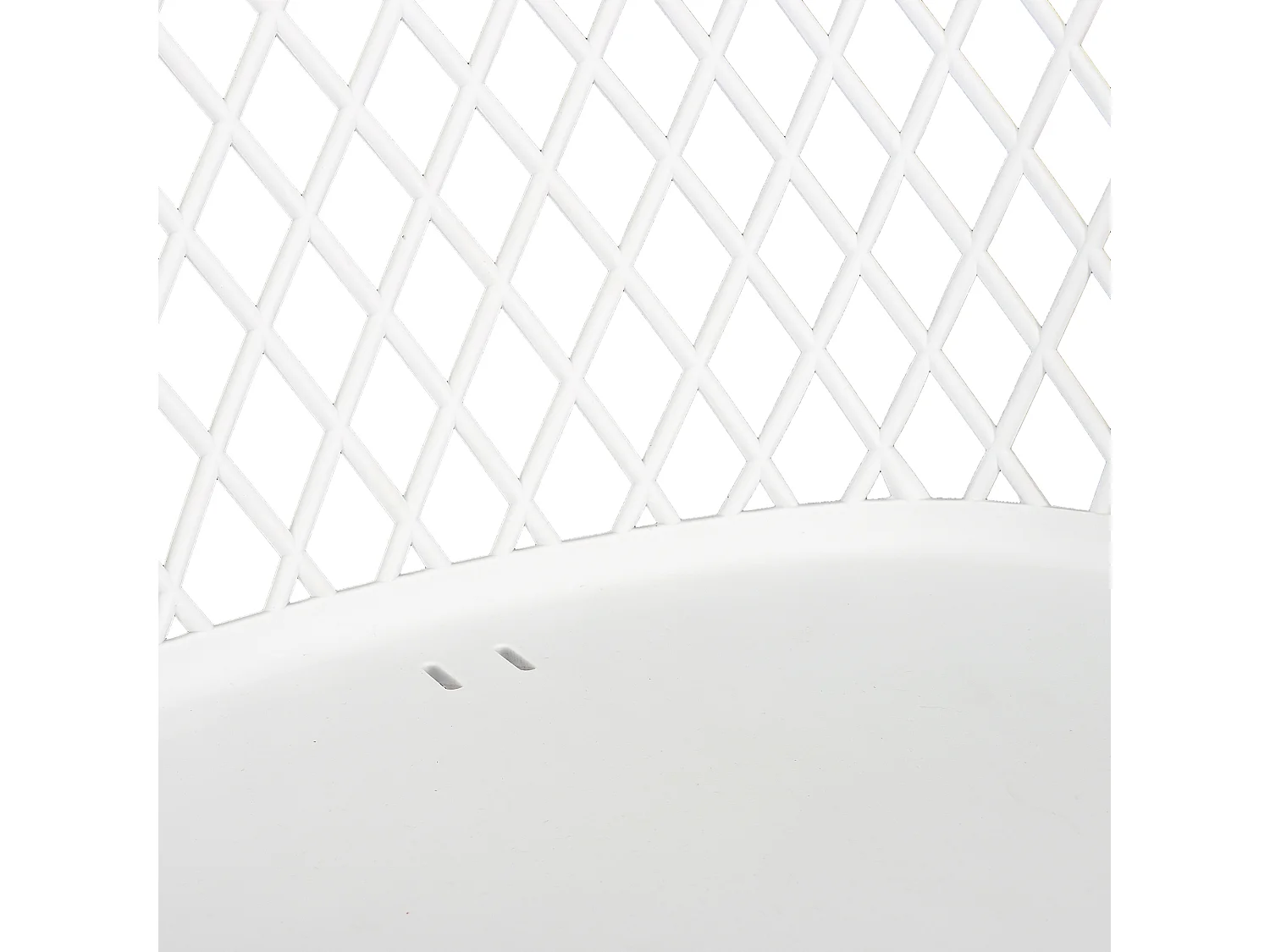 Fauteuil Exterieur Malaga Blanc - Lot De 4 Blanc