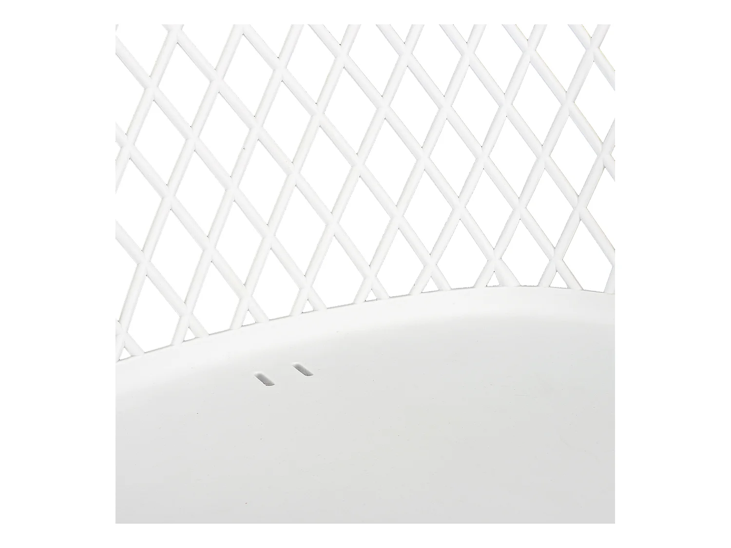 Fauteuil Exterieur Malaga Blanc - Lot De 4 Blanc