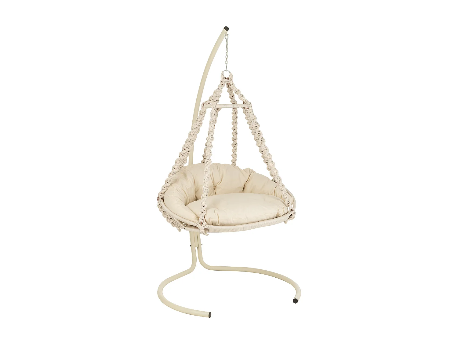 Fauteuil Suspendu & Coussin "Octopus" 230cm Blanc