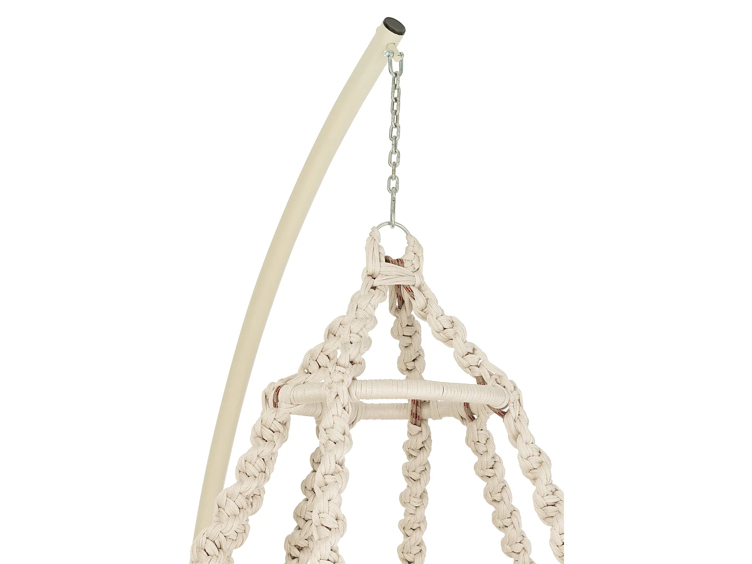 Fauteuil Suspendu & Coussin "Octopus" 230cm Blanc