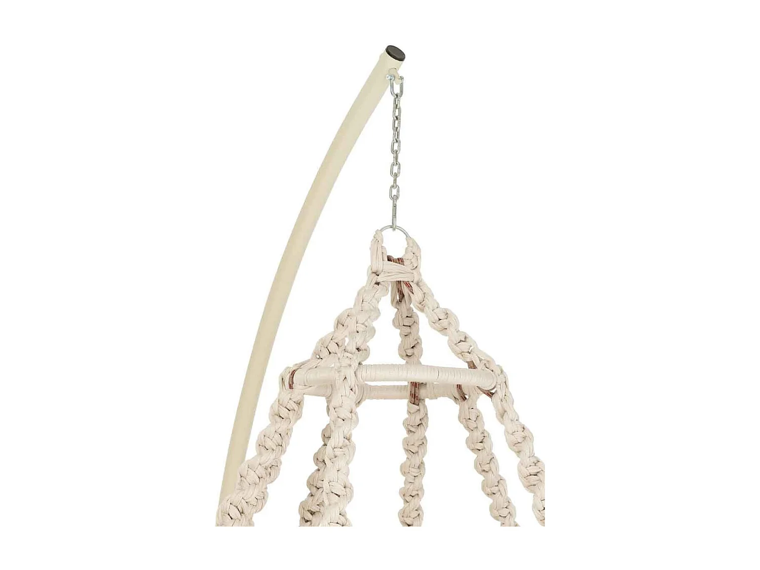 Fauteuil Suspendu & Coussin "Octopus" 230cm Blanc