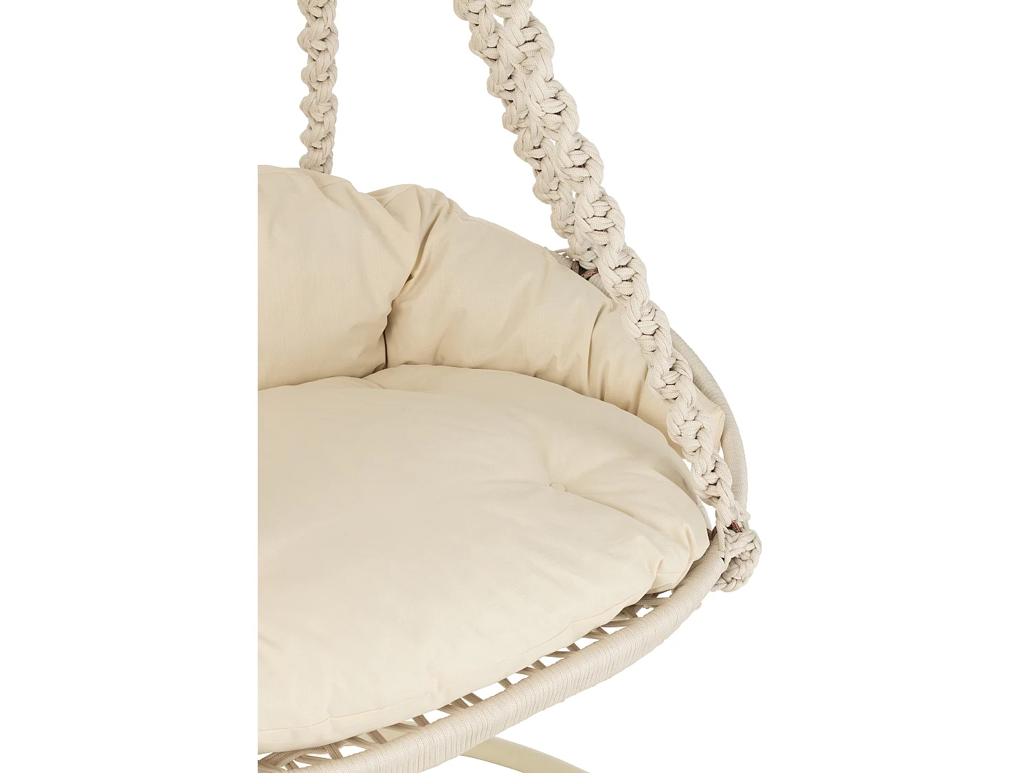 Fauteuil Suspendu & Coussin "Octopus" 230cm Blanc