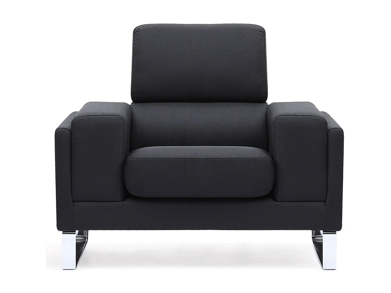 Fauteuil Barth Tissu Noir