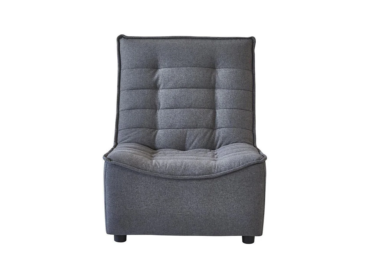 Fauteuil Design "Calima" 90cm Gris