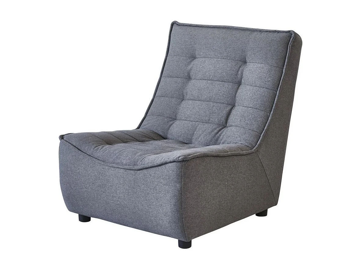 Fauteuil Design "Calima" 90cm Gris