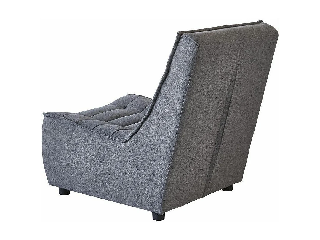 Fauteuil Design "Calima" 90cm Gris