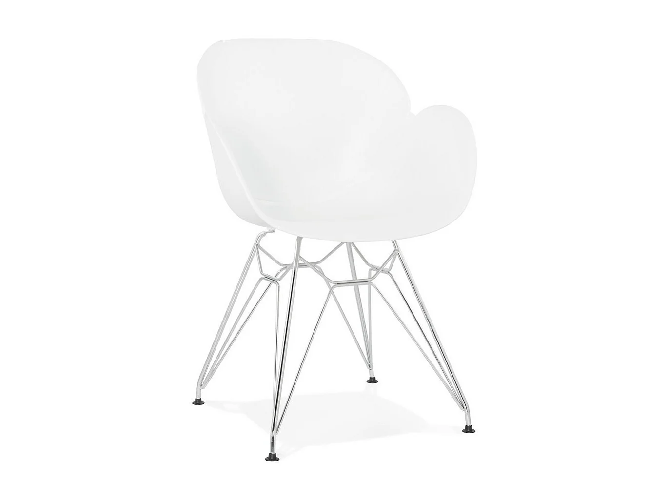 Fauteuil Design "Katana" 82cm Blanc