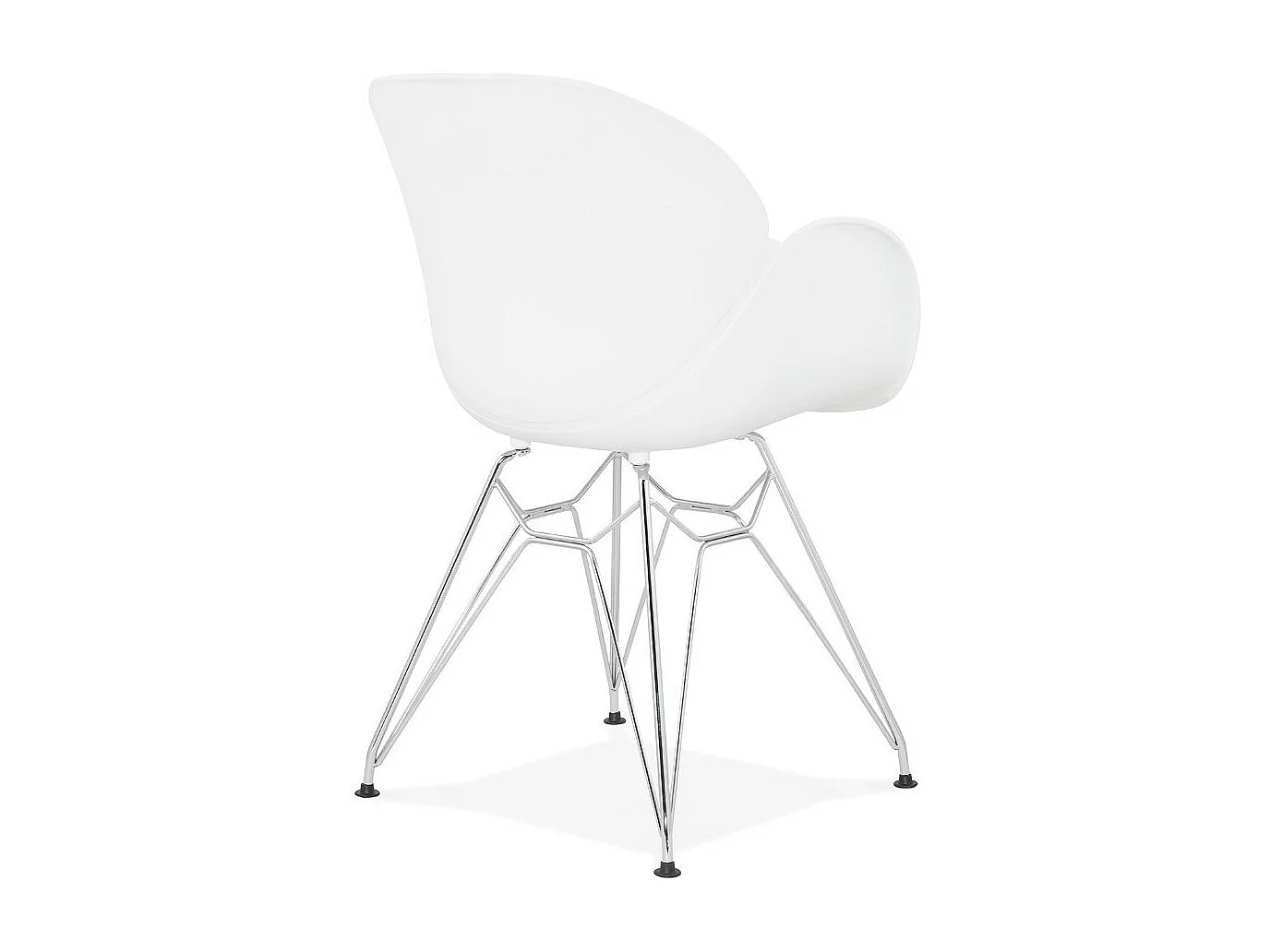 Fauteuil Design "Katana" 82cm Blanc