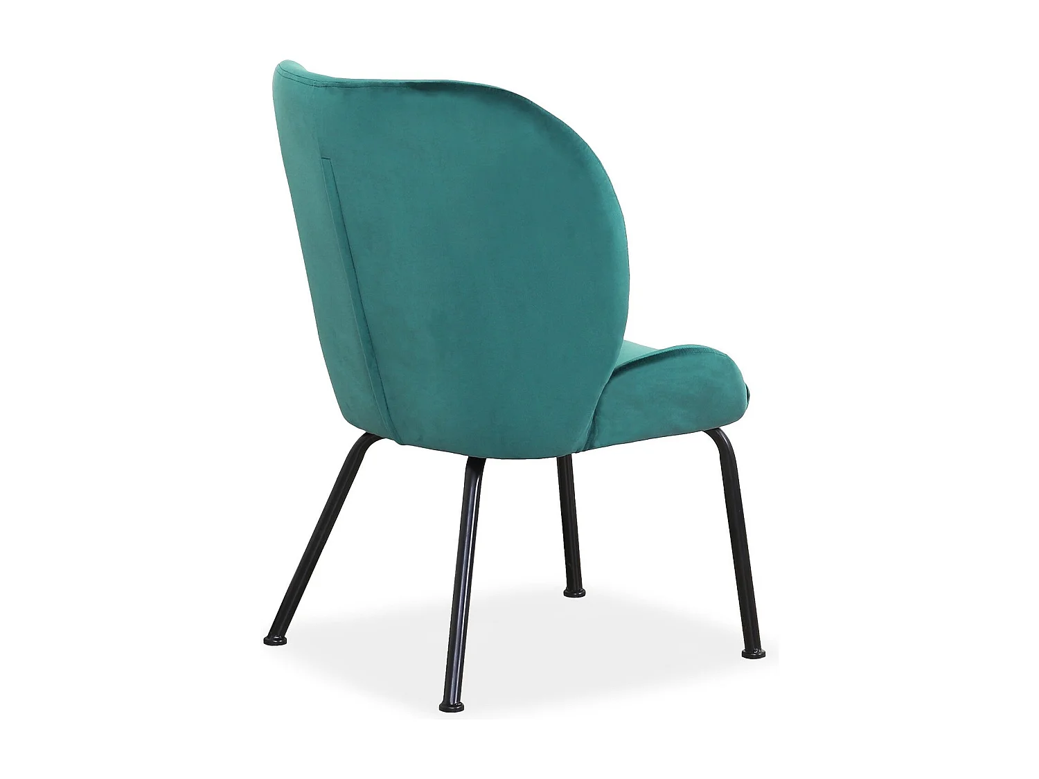 Fauteuil Coco Velours Vert