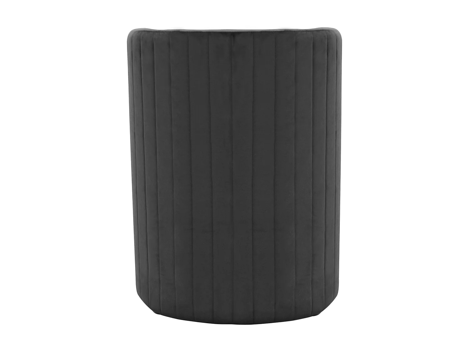 Fauteuil Cabriolet Velours Noir