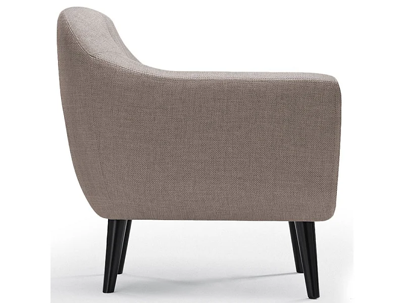 Fauteuil Design "Chestwick" 86cm Taupe