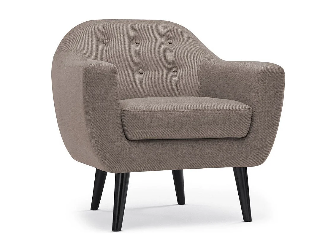 Fauteuil Design "Chestwick" 86cm Taupe