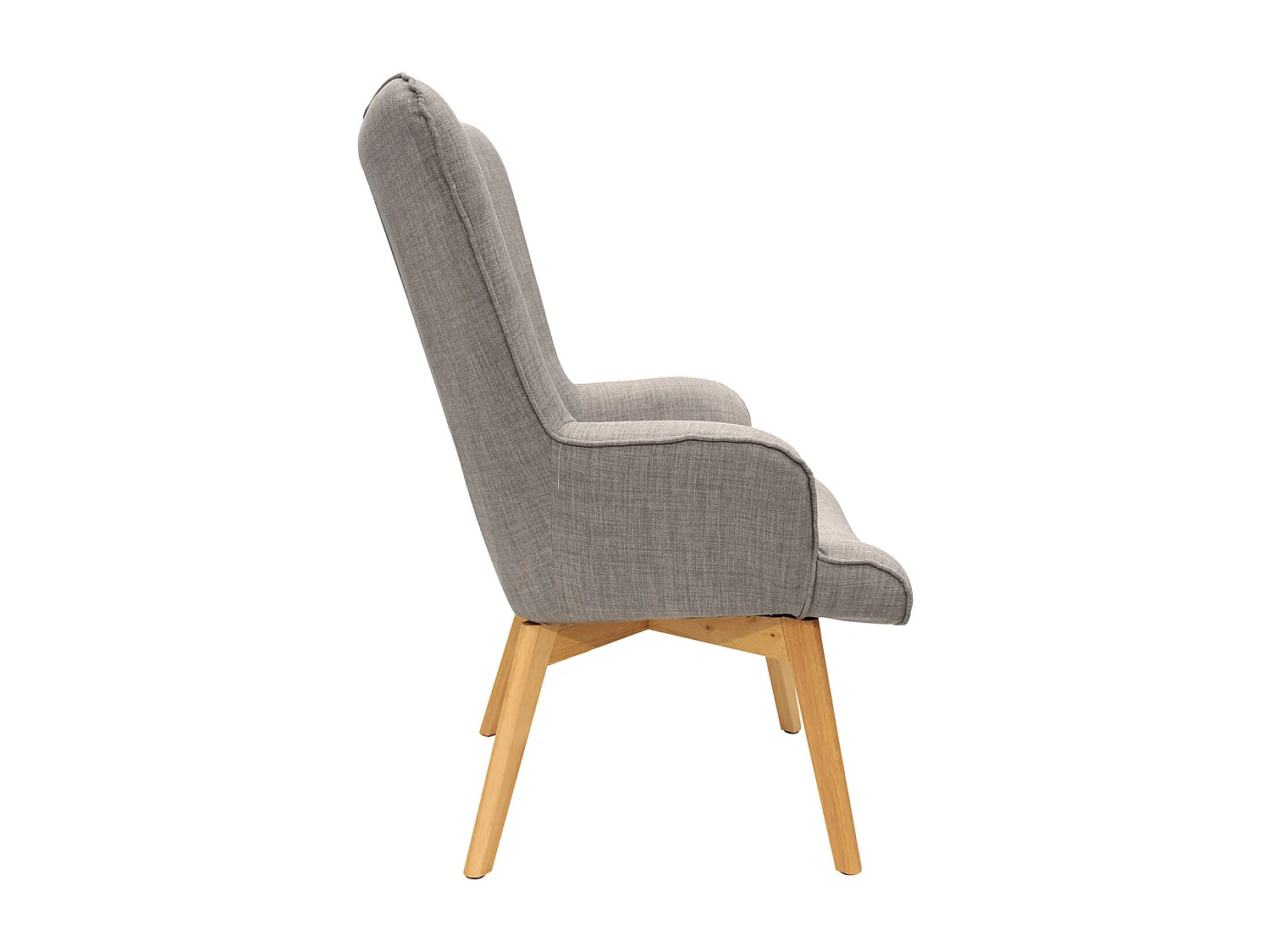 Fauteuil Helsinki Gris Gris