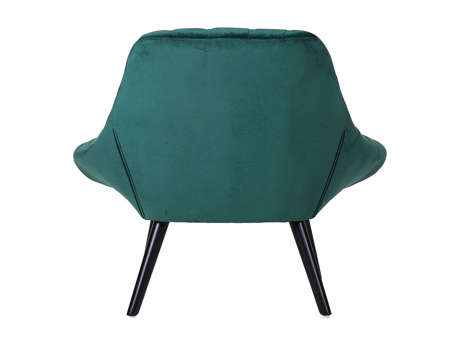 Fauteuil Scandinave en Velours "Johan" 102cm Vert